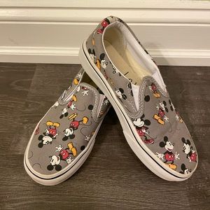 Disney X Vans vintage Mickey slip on